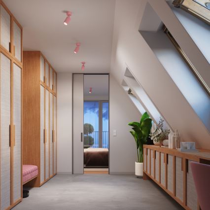 Brilagi - CRESTO Spotlight 1x GU10/10W/230V, Pink