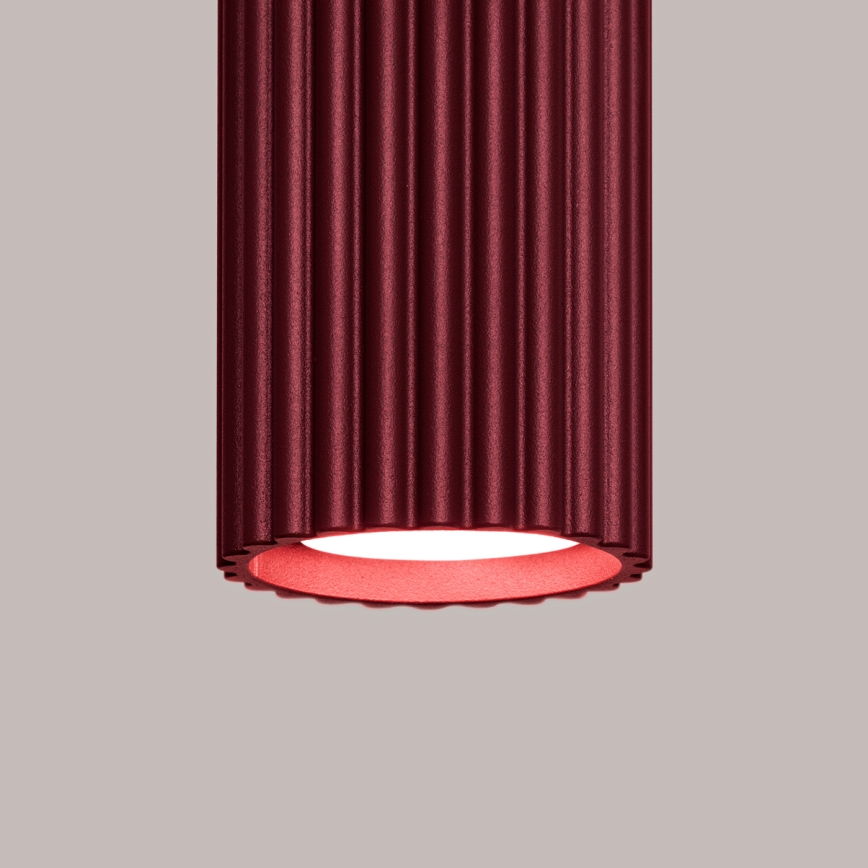 Brilagi - CRESTO Spotlight 1xGU10/10W/230V 10 cm, Burgundy