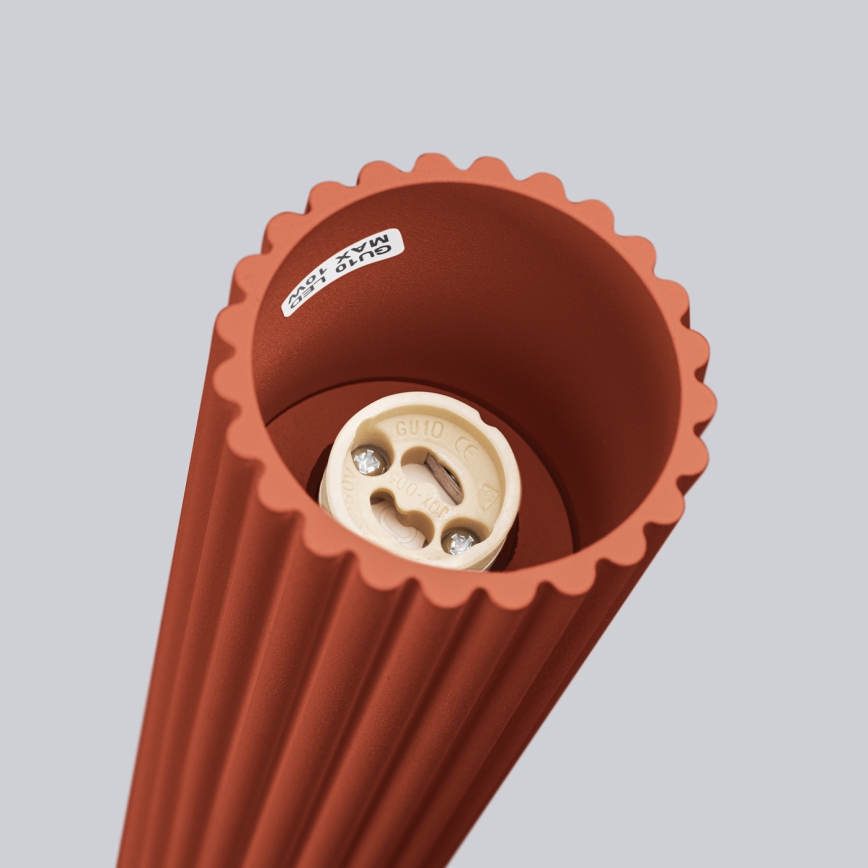 Brilagi - CRESTO Spotlight 1xGU10/10W/230V 10 cm red