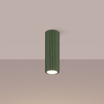 Brilagi - CRESTO Spotlight 1xGU10/10W/230V 20 cm Green