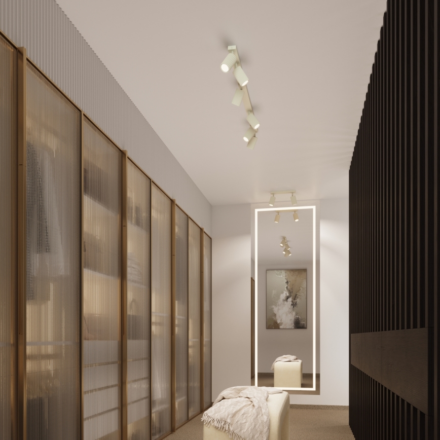 Brilagi - CRESTO Spotlight 1xGU10/10W/230V 30 cm Cream