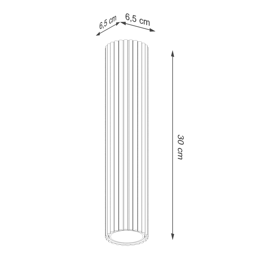 Brilagi - CRESTO Spotlight 1xGU10/10W/230V 30 cm Cream