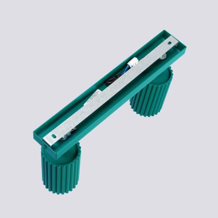 Brilagi - CRESTO Spotlight 2x GU10/10W/230V, Turquoise