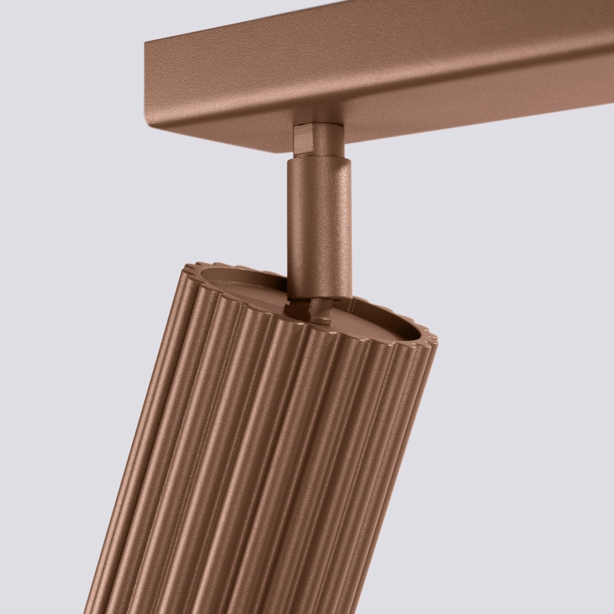 Brilagi - CRESTO Spotlight 2xGU10/10W/230V brown