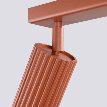 Brilagi - CRESTO Spotlight 2xGU10/10W/230V Red