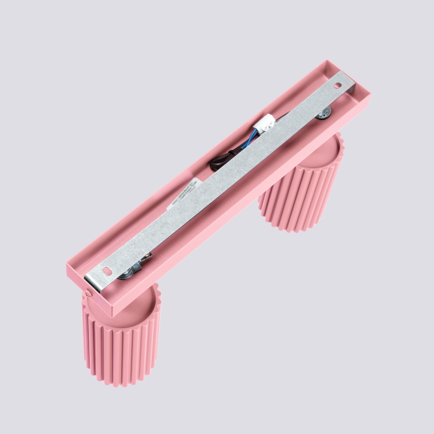 Brilagi - CRESTO Spotlight 3xGU10/10W/230V Pink