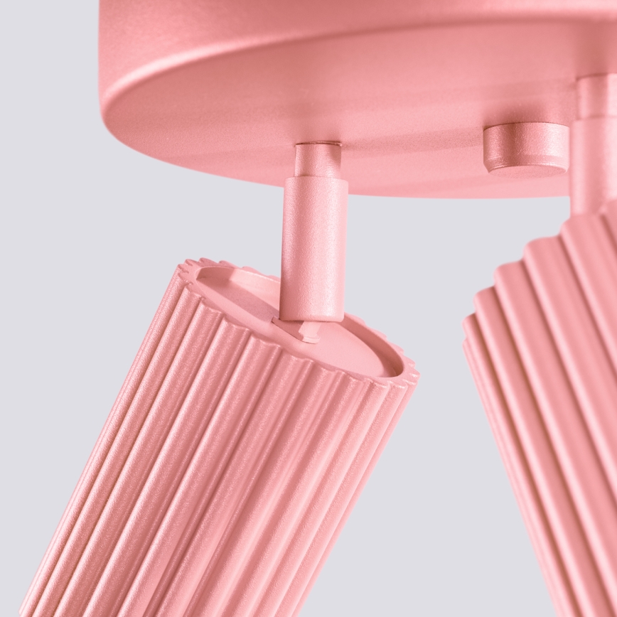 Brilagi - CRESTO Spotlight 3xGU10/10W/230V Pink