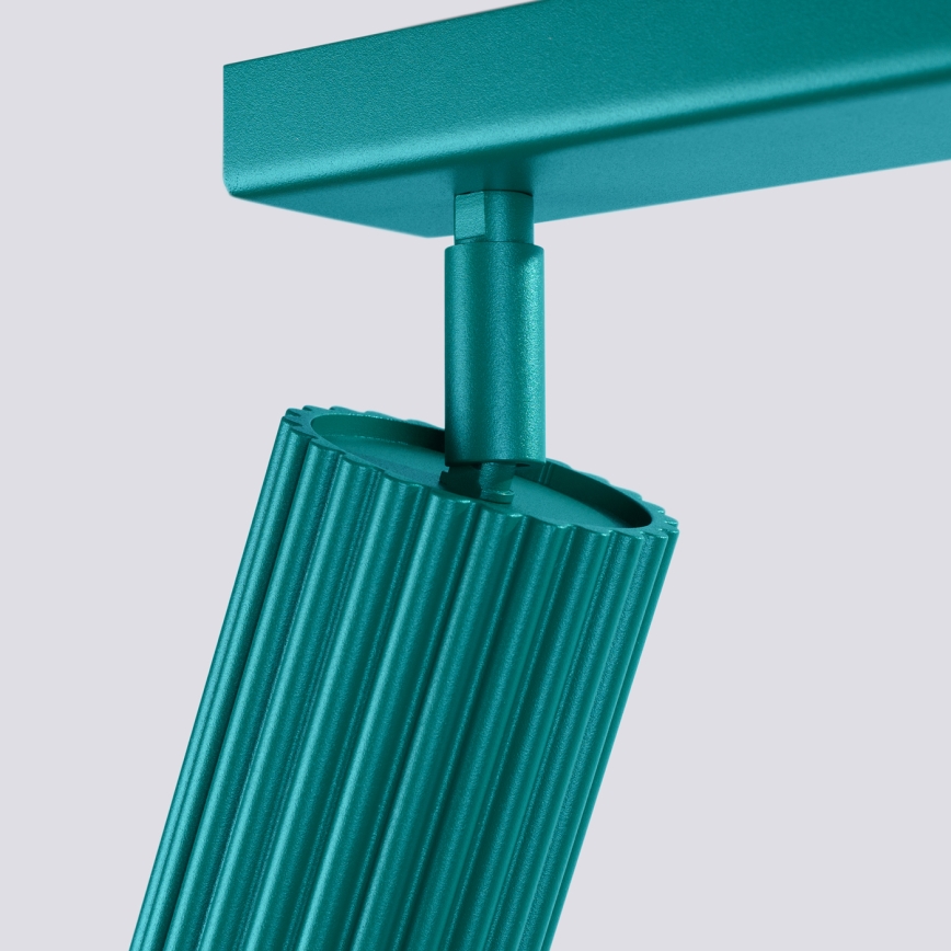 Brilagi - CRESTO Spotlight 3xGU10/10W/230V Turquoise