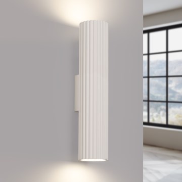Brilagi - CRESTO Wall Lamp 2xGU10/10W/230V 30 cm Cream