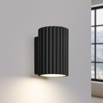 Brilagi - CRESTO Wall Light 1xGU10/10W/230V 10 cm Black