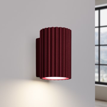 Brilagi - CRESTO Wall Light 1xGU10/10W/230V 10 cm burgundy