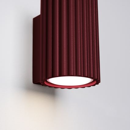 Brilagi - CRESTO Wall Light 1xGU10/10W/230V 10 cm burgundy