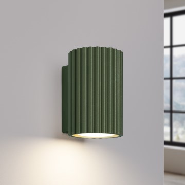 Brilagi - CRESTO Wall Light 1xGU10/10W/230V, 10 cm, Green
