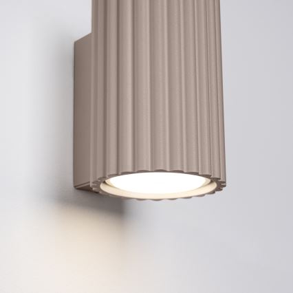 Brilagi - CRESTO Wall Light 1xGU10/10W/230V 10 cm taupe