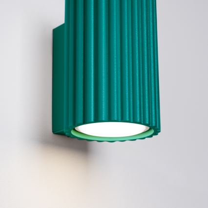 Brilagi - CRESTO Wall Light 1xGU10/10W/230V 10 cm Turquoise