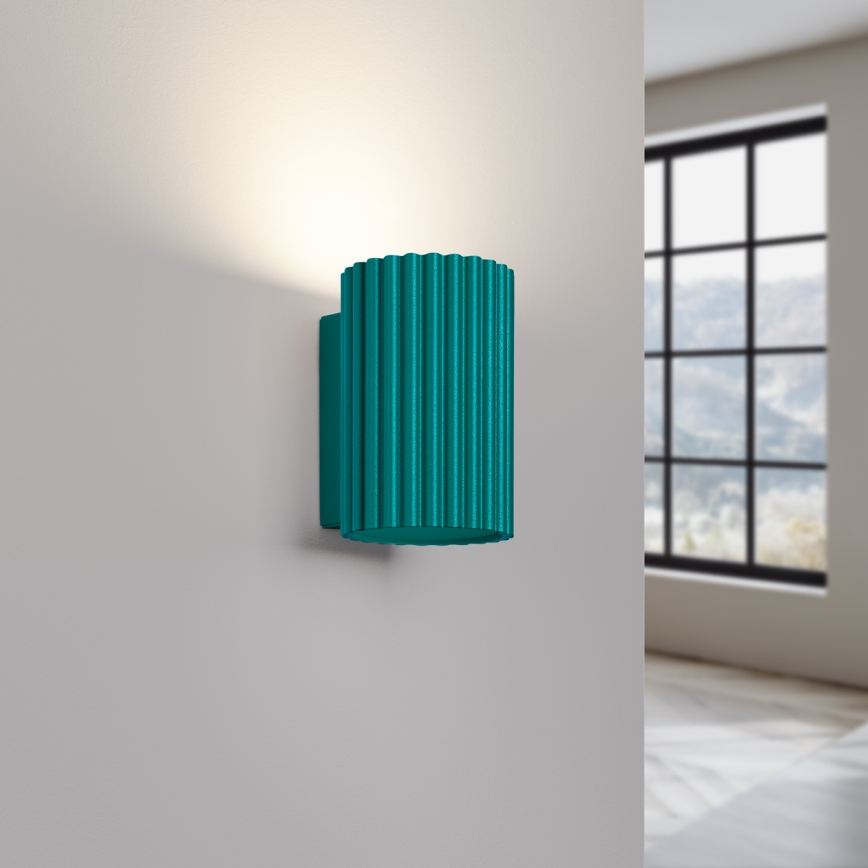 Brilagi - CRESTO Wall Light 1xGU10/10W/230V 10 cm Turquoise