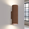 Brilagi - CRESTO Wall Light 2x GU10/10W/230V, 20 cm, Brown