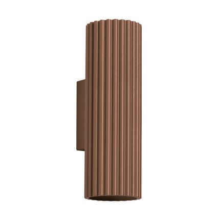 Brilagi - CRESTO Wall Light 2x GU10/10W/230V, 20 cm, Brown