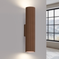 Brilagi - CRESTO Wall Light 2x GU10/10W/230V, 30 cm, Brown