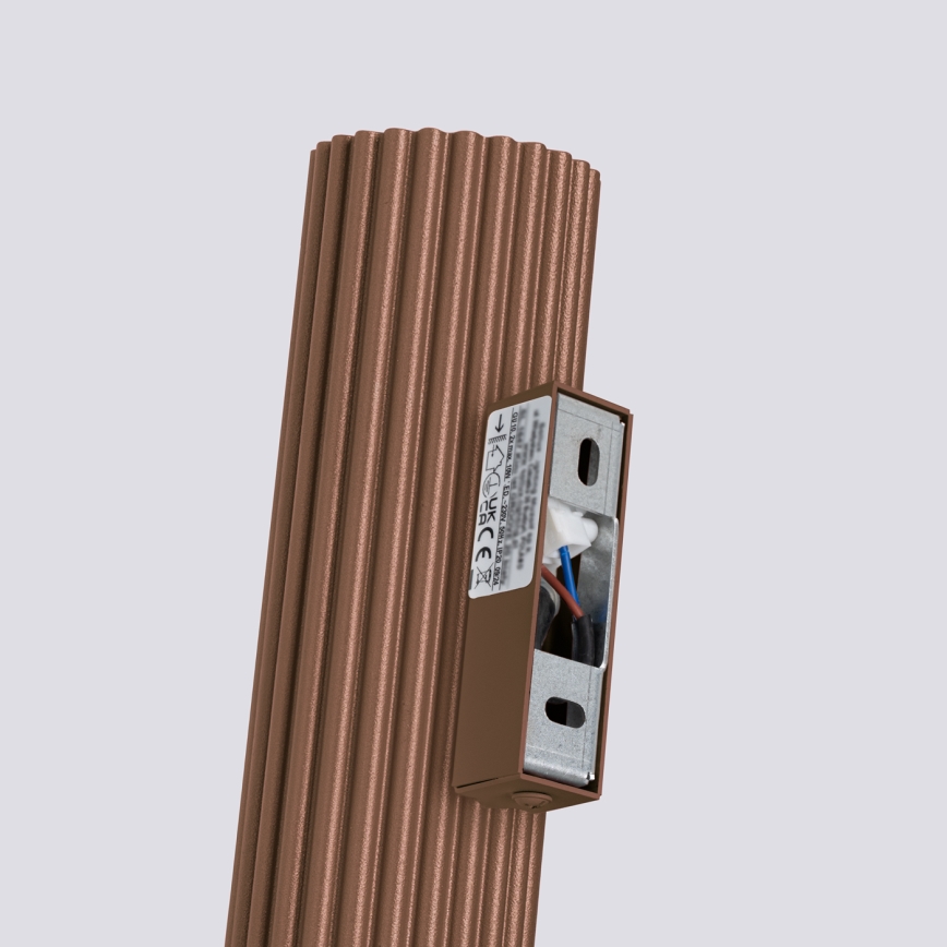 Brilagi - CRESTO Wall Light 2x GU10/10W/230V, 30 cm, Brown