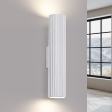Brilagi - CRESTO Wall Light 2xGU10/10W/230V 30 cm White