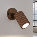 Brilagi - CRESTO Wall-mounted Spotlight 1x GU10/10W/230V, brown
