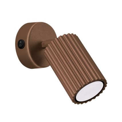 Brilagi - CRESTO Wall-mounted Spotlight 1x GU10/10W/230V, brown