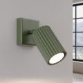 Brilagi - CRESTO Wall-mounted Spotlight 1x GU10/10W/230V, Green