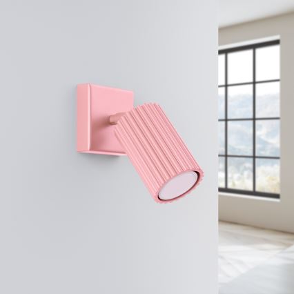 Brilagi - CRESTO Wall-Mounted Spotlight 1x GU10/10W/230V, Pink