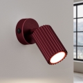 Brilagi - CRESTO Wall-mounted Spotlight 1xGU10/10W/230V Burgundy
