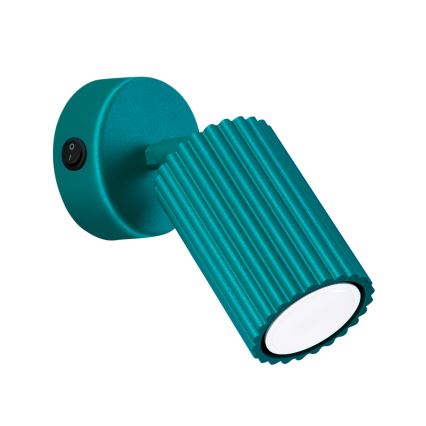 Brilagi - CRESTO wall-mounted spotlight 1xGU10/10W/230V turquoise