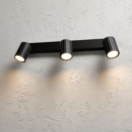 Brilagi - CRISPINA 3x GU10 Spotlight 10W/230V, Black