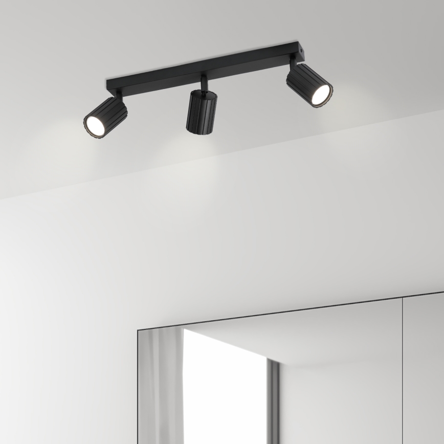 Brilagi - CRISPINA 3x GU10 Spotlight 10W/230V, Black
