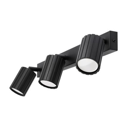 Brilagi - CRISPINA 3x GU10 Spotlight 10W/230V, Black
