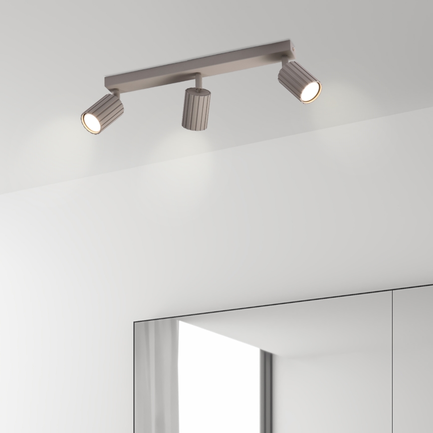Brilagi - CRISPINA 3xGU10/10W/230V beige spotlight