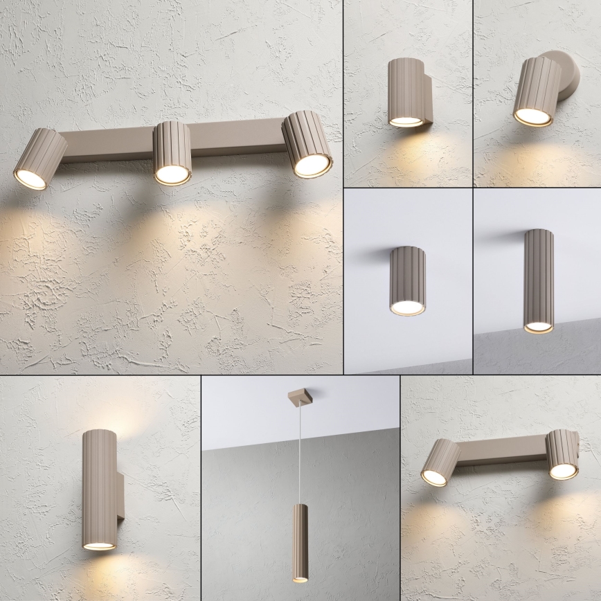 Brilagi - CRISPINA 3xGU10/10W/230V beige spotlight