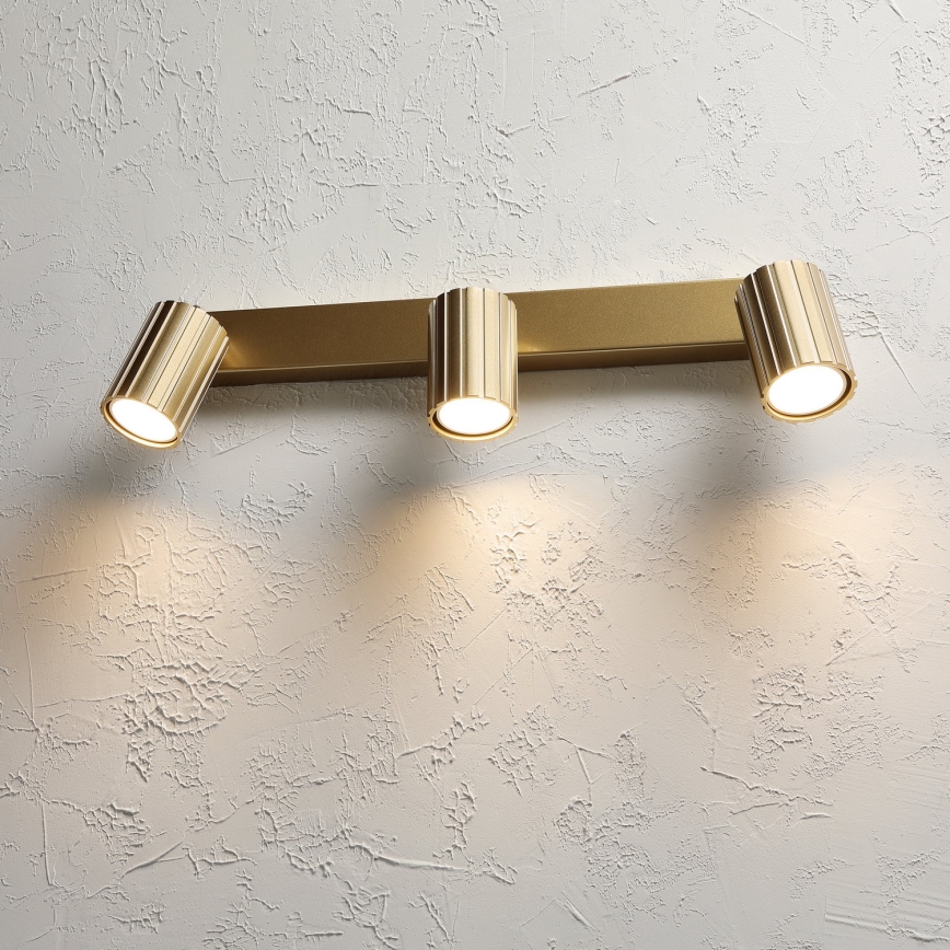 Brilagi - CRISPINA 3xGU10/10W/230V Spotlight, Gold