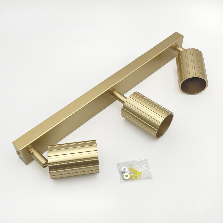 Brilagi - CRISPINA 3xGU10/10W/230V Spotlight, Gold