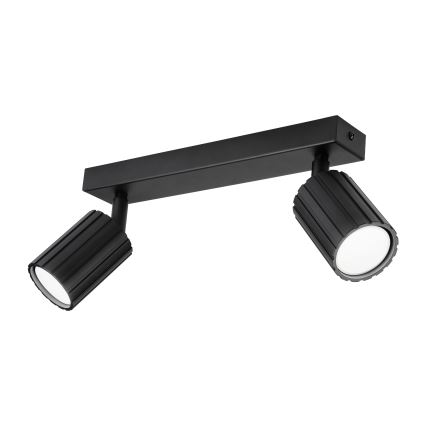 Brilagi - CRISPINA Black Spotlight 2xGU10/10W/230V