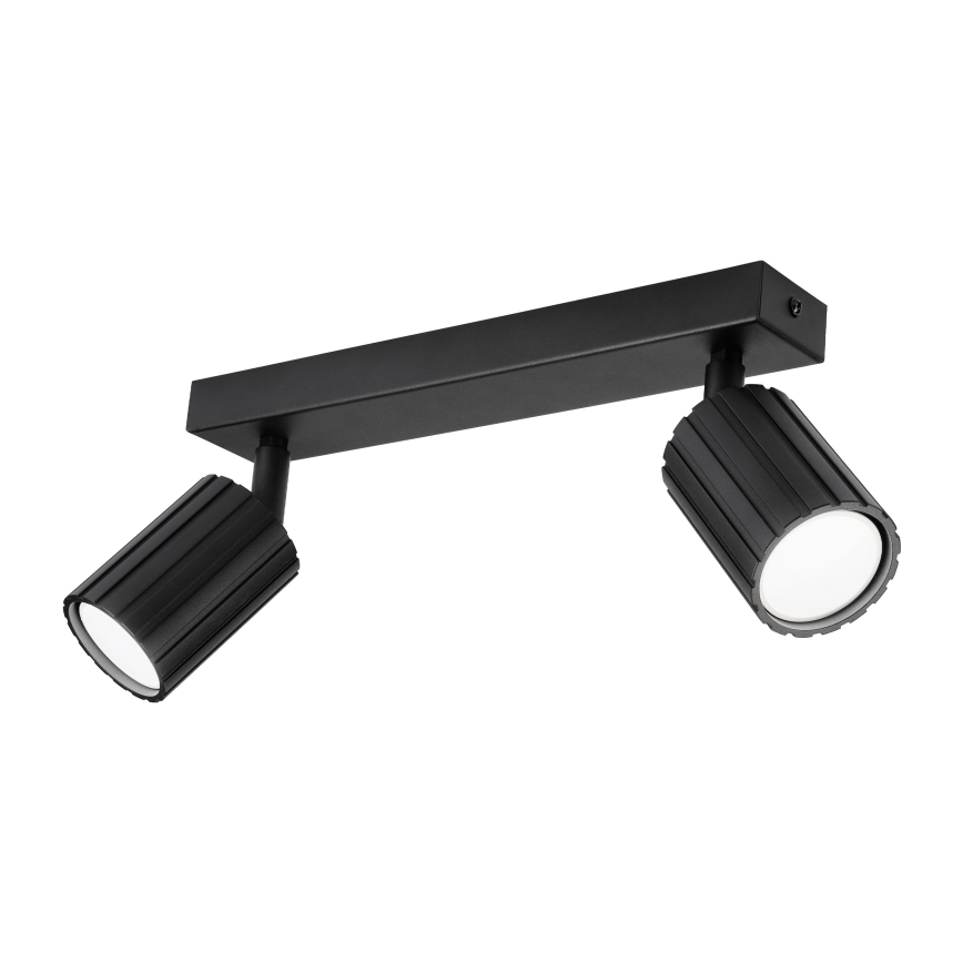 Brilagi - CRISPINA Black Spotlight 2xGU10/10W/230V