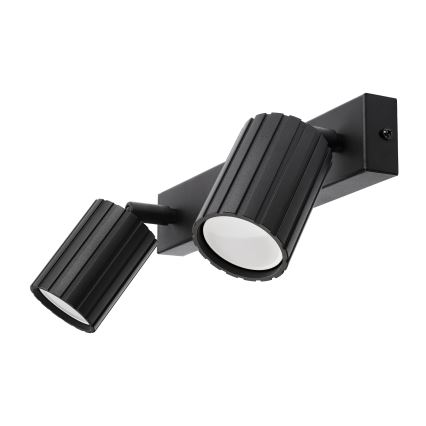 Brilagi - CRISPINA Black Spotlight 2xGU10/10W/230V