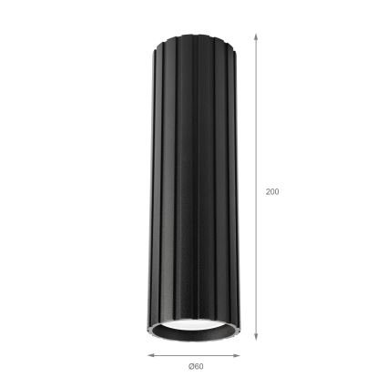Brilagi - CRISPINA Spotlight 1xGU10/10W/230V 20 cm Black
