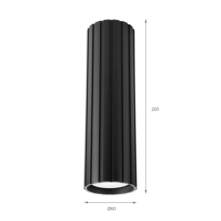 Brilagi - CRISPINA Spotlight 1xGU10/10W/230V 20 cm Black
