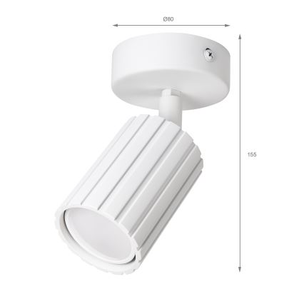 Brilagi - CRISPINA Spotlight 1xGU10/10W/230V White