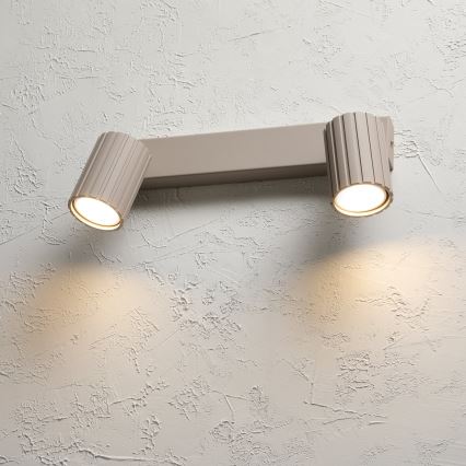 Brilagi - CRISPINA Spotlight 2xGU10/10W/230V beige