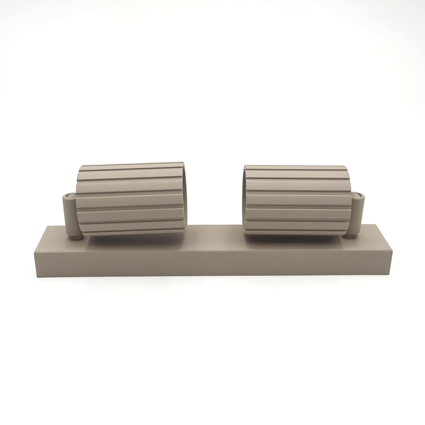 Brilagi - CRISPINA Spotlight 2xGU10/10W/230V beige