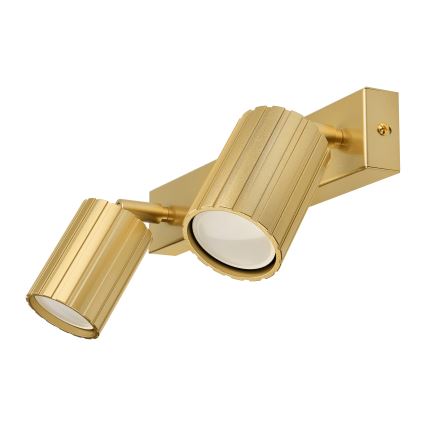 Brilagi - CRISPINA Spotlight 2xGU10/10W/230V, Gold