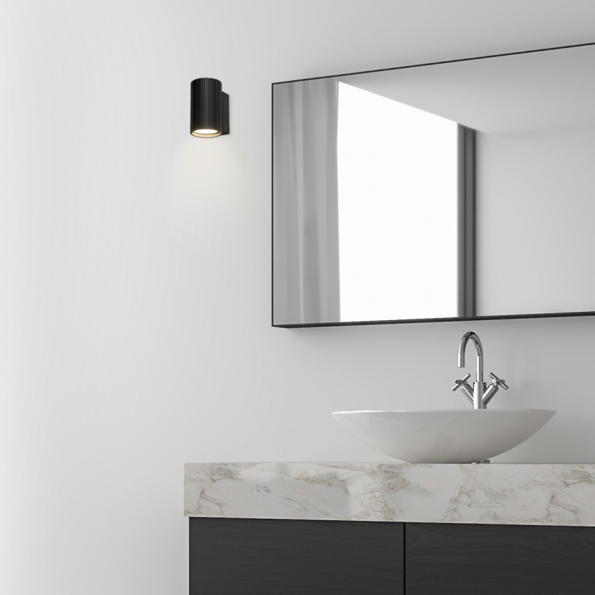 Brilagi - CRISPINA Wall Light 1x GU10/10W/230V, 10 cm, Black