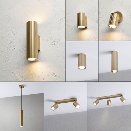 Brilagi - CRISPINA Wall Light 2x GU10/10W/230V, 20 cm, Gold