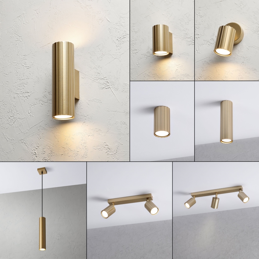 Brilagi - CRISPINA Wall Light 2x GU10/10W/230V, 20 cm, Gold